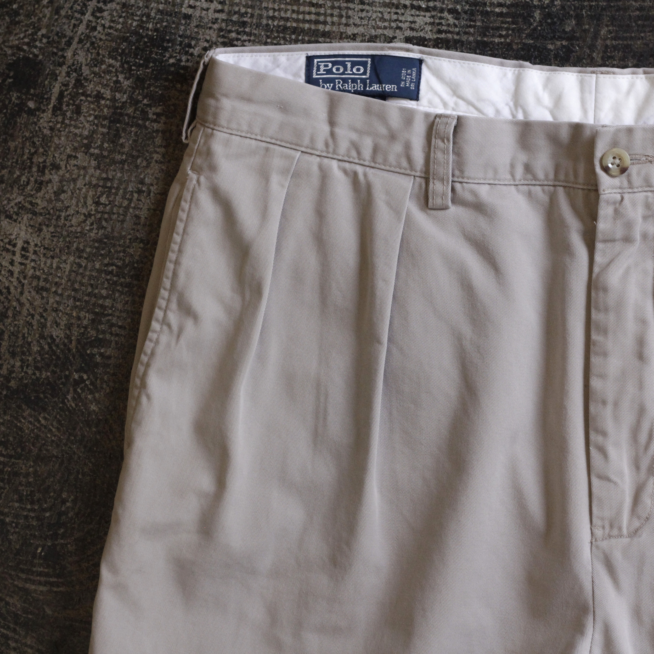 Polo by Ralph Lauren OLD Two Tuck “ANDREW PANT” | NICE des