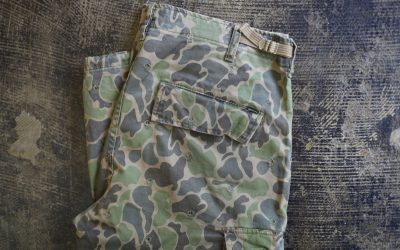 Stussy Authentic Outer Gear 90-00’s Embroidery Skull Duck Hunter Camo Cargo Pants