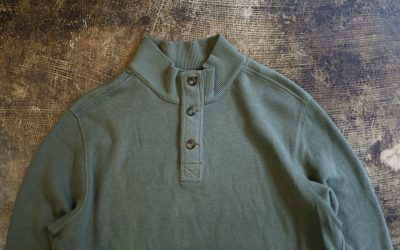 Eddie Bauer Henry Neck Cotton Knit