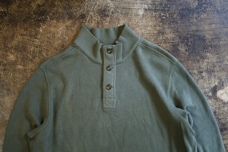 Eddie Bauer Henry Neck Cotton Knit