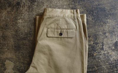 MARGARET HOWELL Cotton Twill Chino Pants