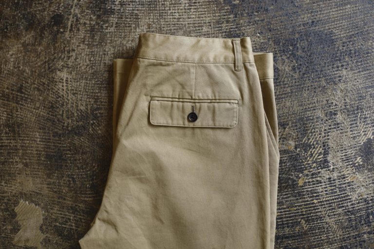 MARGARET HOWELL Cotton Twill Chino Pants