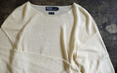 POLO by Ralph Lauren 90’s Long Sleeve Linen Knit