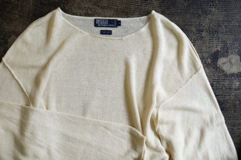 POLO by Ralph Lauren 90’s Long Sleeve Linen Knit
