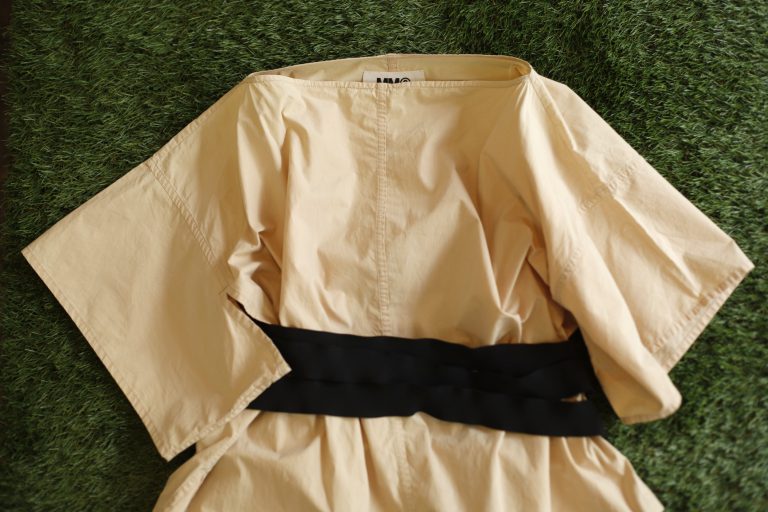 MM⑥ Maison Martin Margiela Belted Design Shirts