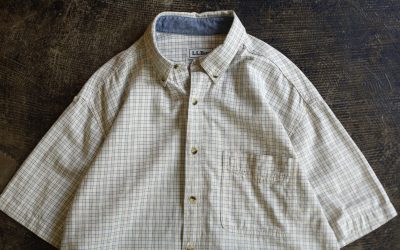 L.L.Bean 90’s S/S B.D Check Shirts