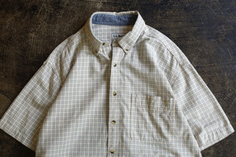 L.L.Bean 90’s S/S B.D Check Shirts