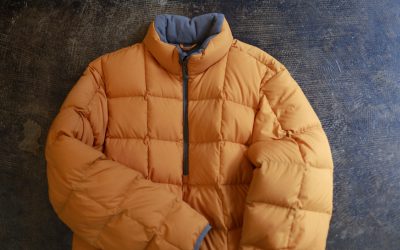 Eddie Bauer Half Zip Pullover Down Jacket
