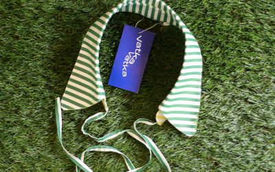 Vatka Stripe Attached Collar