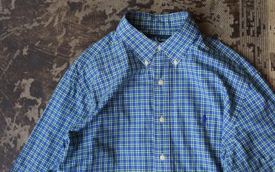 POLO by Ralph Lauren OLD 90’s Embroidery Pony Check Shirts