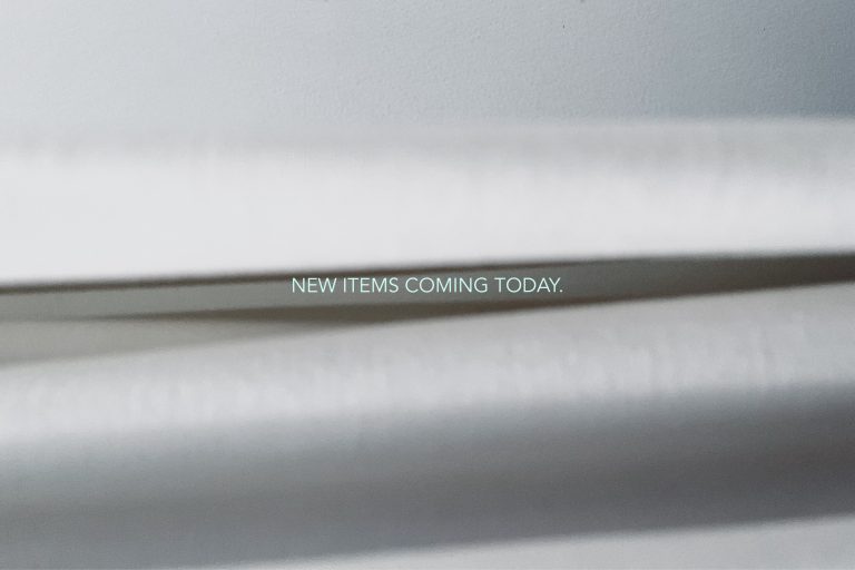 New Items Coming Today.