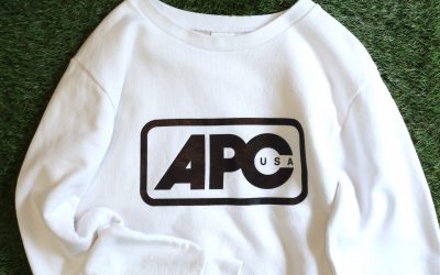 A.P.C. U.S. Logo Crew Neck Sweat