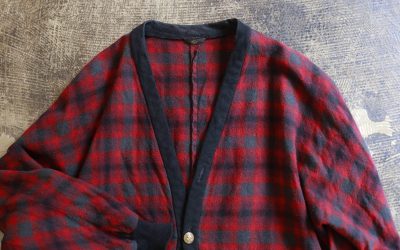 PENDLETON Vintage 1940s Ombre Check Cardigan