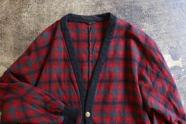 PENDLETON Vintage 1940s Ombre Check Cardigan