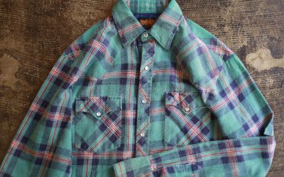 Vintage Print Nell Check Western Shirt
