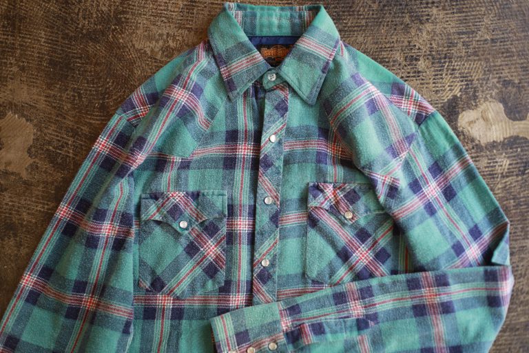 Vintage Print Nell Check Western Shirt