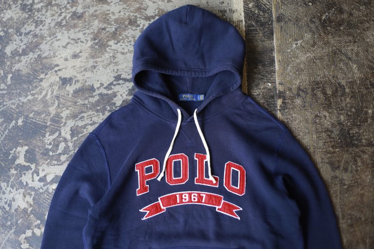 POLO Ralph Lauren Front-V Felt Wappen Sweat Hoodie