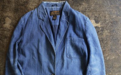 Eddie Bauer 80s Linen Tailored Jacket