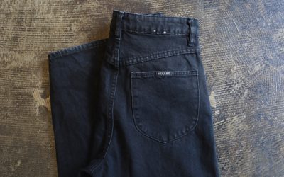Rolla’s High Rise Black Denim