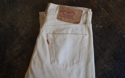 Euro Levi’s 90s 501 Color Denim Made in UK “England”