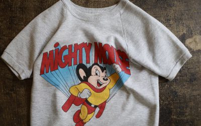 Vintage Short Sleeve Sweat ’91 “MIGHTY MOUSE”