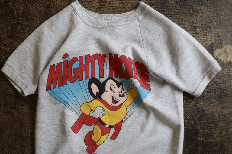 Vintage Short Sleeve Sweat ’91 “MIGHTY MOUSE”