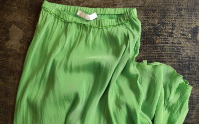 TELA Color Flare Skirt