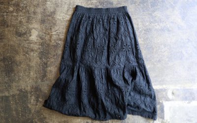 GAP Cutwork Lace Volume Long Skirt