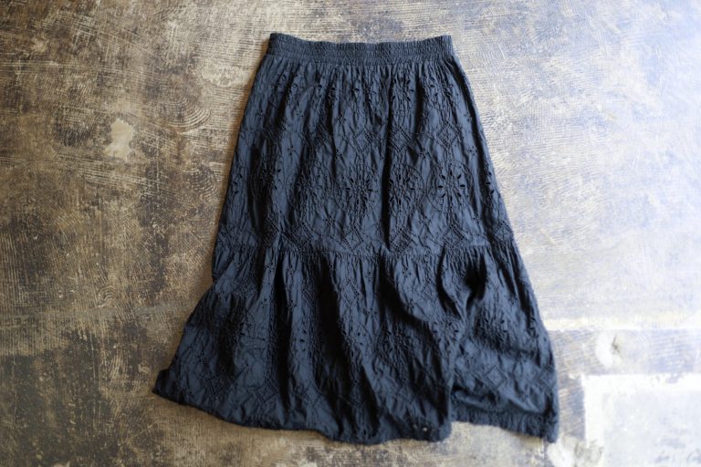 GAP Cutwork Lace Volume Long Skirt
