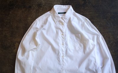 LAUREN RALPH LAUREN Pull Over White Shirt