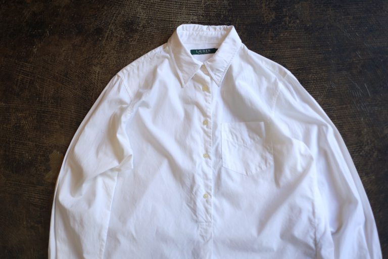 LAUREN RALPH LAUREN Pull Over White Shirt