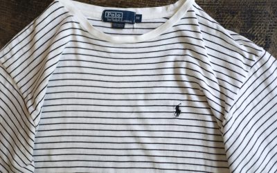 POLO by Ralph Lauren OLD Embroidery PONY Border T-Shirts