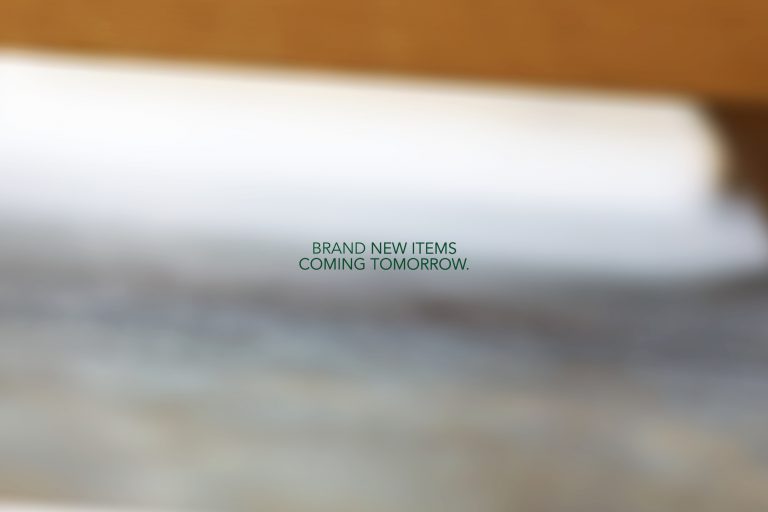 NEW ITEMS COMING TOMORROW.