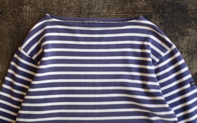 SAINT JAMES L/S Border T-Shirts
