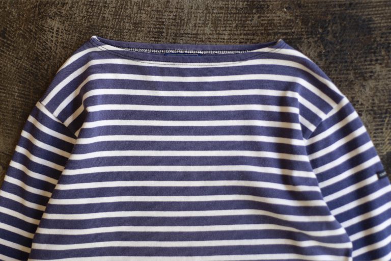 SAINT JAMES L/S Border T-Shirts