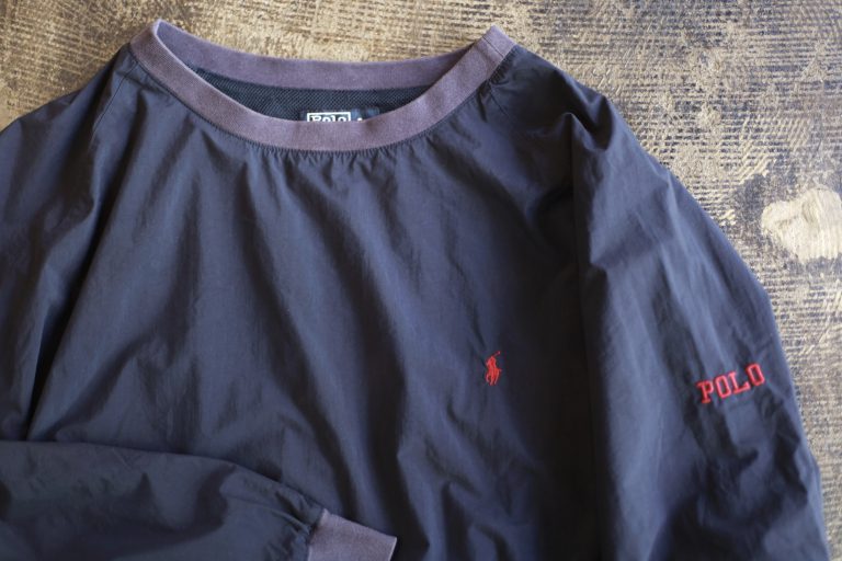 POLO by Ralph Lauren 1990s Nylon Pullover Jacket