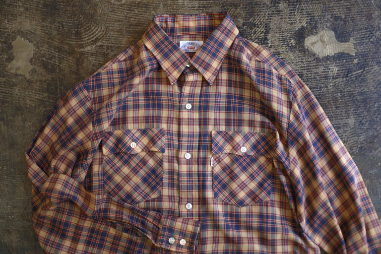 Levi’s Vintage 70s Western Check Shirt “BIG E”