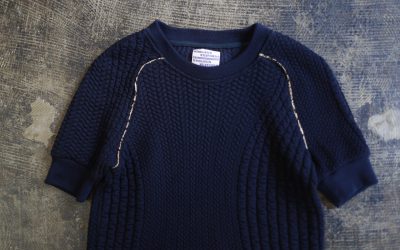 Baum und Pferdgarten Weavy Quilted Short Sleeve Knit