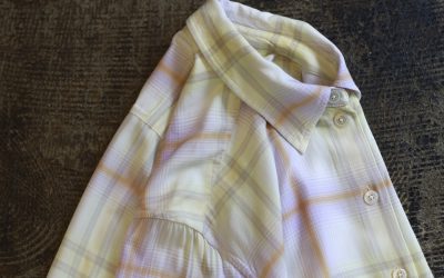 MARC JACOBS Ombre Check Print Shirt “Grunge Collection 1993/2018”