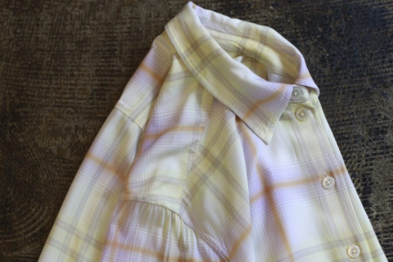 MARC JACOBS Ombre Check Print Shirt “Grunge Collection 1993/2018”