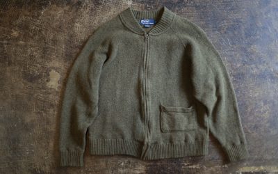 POLO by Ralph Lauren OLD “Type C-2” Zip Up Knit