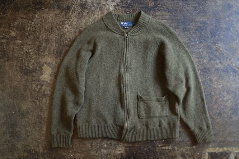 POLO by Ralph Lauren OLD “Type C-2” Zip Up Knit