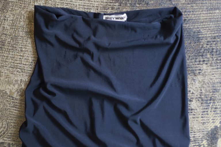 ISSEY MIYAKE 1990s Jersey Long Skirt