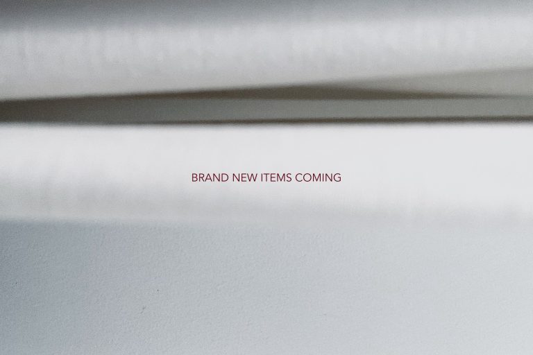 New Items Coming.
