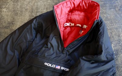 POLO SPORT OLD 90s Reversible Anorak Padding Jacket