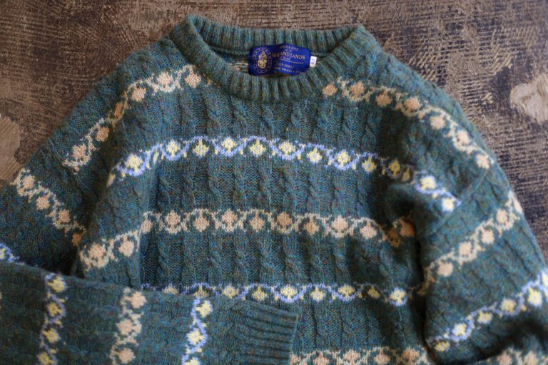 SHETLAND ISLANDS of Scotland Fair Isle Sweater