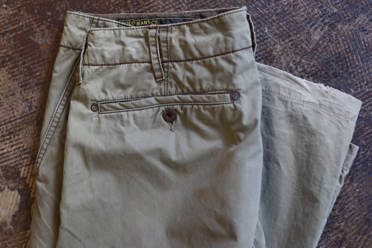 POLO JEANS CO. OLD 00s Military Work Chino Pants