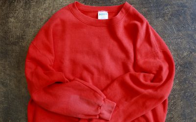 CHEETAH MERVYNS 90s ‘Blank’ Faded Sweat Made in USA