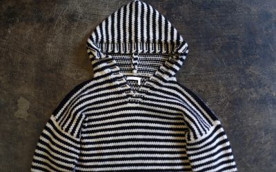 See By Chloé Border Pullover Knit Hoodie