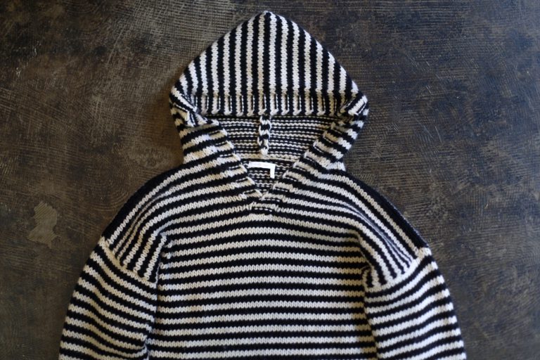 See By Chloé Border Pullover Knit Hoodie